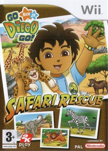 Go, Diego, Go! Safari Rescue [Wii], Ophalen of Verzenden, Zo goed als nieuw