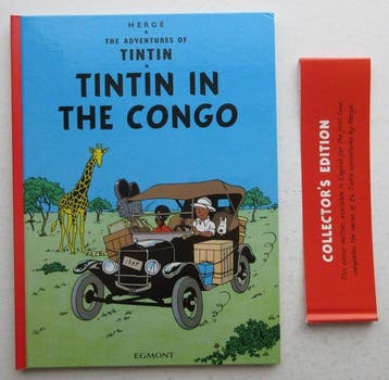 Tintin - in the Congo - met wikkel - 1 Album - Eerste druk -, Boeken, Nieuw