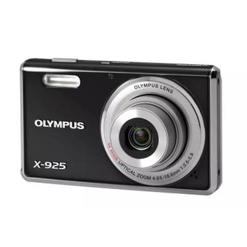 Olympus X-925 Digitale Compact Camera - Zwart (In doos), Verzenden, Zo goed als nieuw