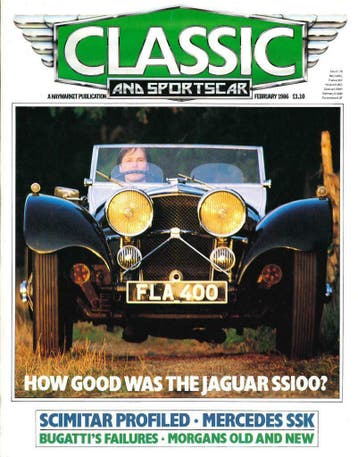 Classic & Sportscar Jaguar SS100 MGB FORD CORTINA CAPRI, Verzenden, Gelezen, Algemeen