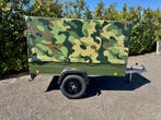 NIEUW Camo Pro aanhangwagen met huif - B rijbewijs., Auto diversen, Aanhangers en Bagagewagens, Ophalen of Verzenden, Nieuw