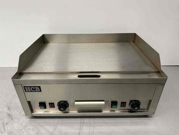 RVS Grillplaat Bakplaat Gladde bakplaat 66 cm 400V Horeca, Ophalen of Verzenden, Nieuw in verpakking