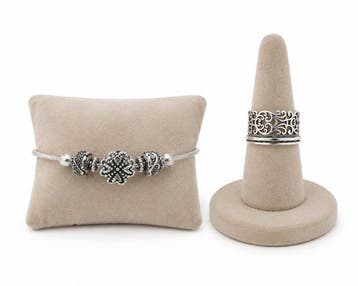 Zonder minimumprijs - 2-delige sieradenset Zilver, Sieraden, Tassen en Uiterlijk