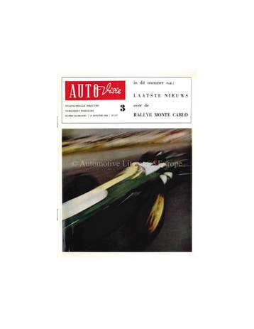 1966 AUTOVISIE MAGAZINE 03 NEDERLANDS, Nieuw, Author