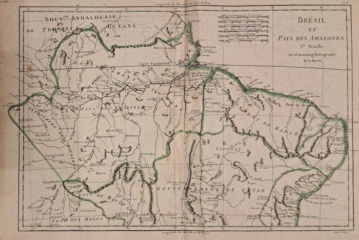 Rigobert Bonne e vari - Collezione incisioni antiche e mappe, Boeken, Atlassen en Landkaarten
