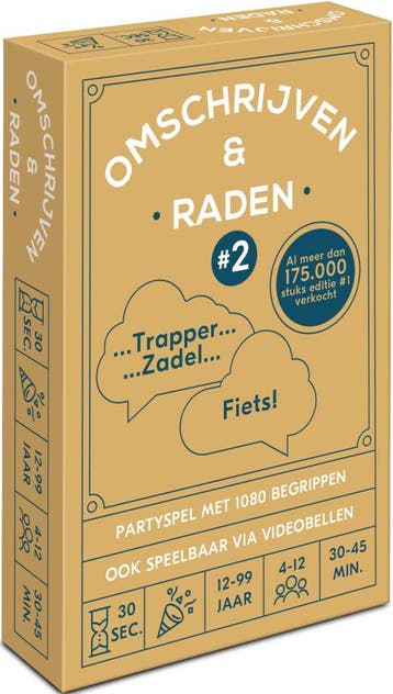 Omschrijven & Raden 2 | Puzzles & Games - Gezelschapsspellen, Verzenden, Nieuw