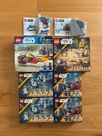 Lego Set - Star Wars - 75391 75431 75437 75373 75449 75359, Nieuw