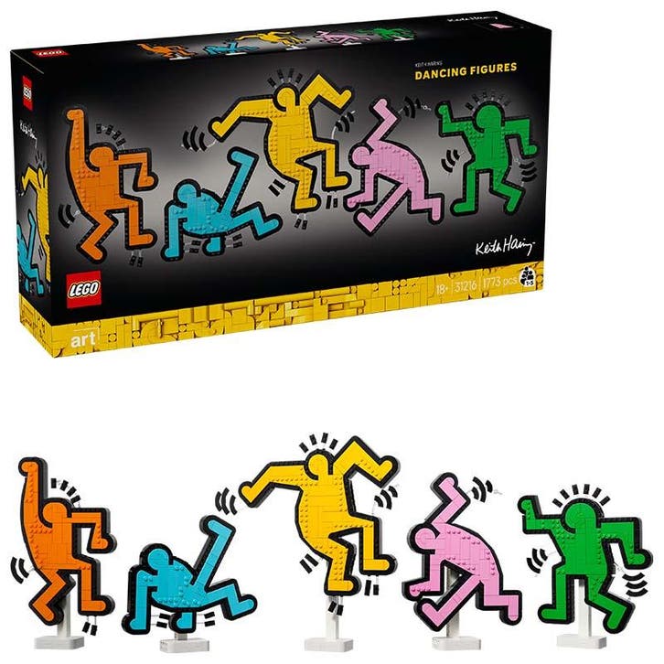 LEGO Art - Keith Haring – Dancing Figures 31216, Kinderen en Baby's, Speelgoed | Duplo en Lego, Ophalen of Verzenden