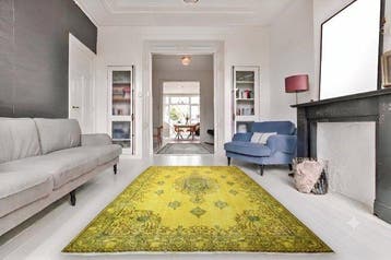 Geel vintage - Vloerkleed - 265 cm - 170 cm - met, Nieuw