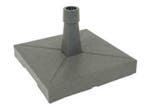 Lesli parasolvoet beton 20 kg., Nieuw, Parasolvoet