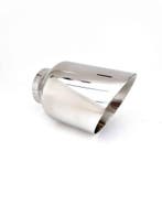 Sierstuk rvs milltek look 100mm GT100 - Hoge kwaliteit, Ophalen of Verzenden, Nieuw