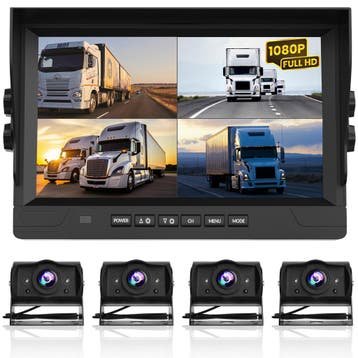 Strex Achteruitrijcamera Set Bedraad Met 4 Cameras, Verzenden, Nieuw