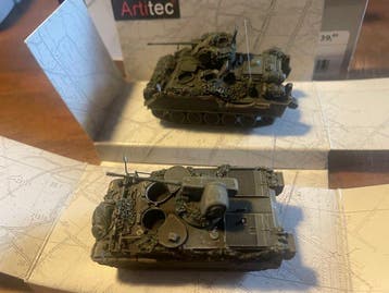 1:87 - Model militair voertuig (2) - 2x Artitec, Hobby en Vrije tijd, Nieuw