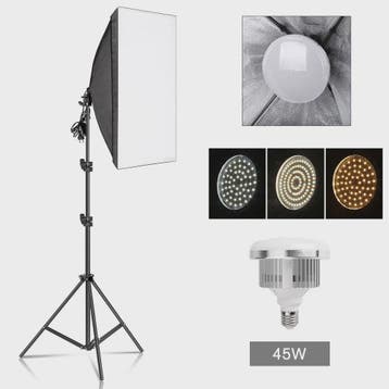 Professionele Softbox Verlichting Set 50x70cm voor Fotografi, Audio, Tv en Foto, Verzenden, Nieuw