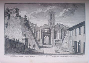 Giovanni Battista Piranesi (1720-1778) , after - Porta S.