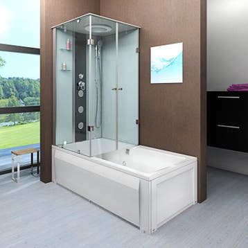 Douche- Bad Combinatie 180X90X222 Malmo-R (Badkamer), Ophalen of Verzenden, Nieuw