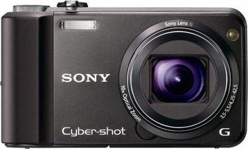 Sony Cyber-shot DSC-H70 Digitale Compact Camera - Zwart, Verzenden, Zo goed als nieuw