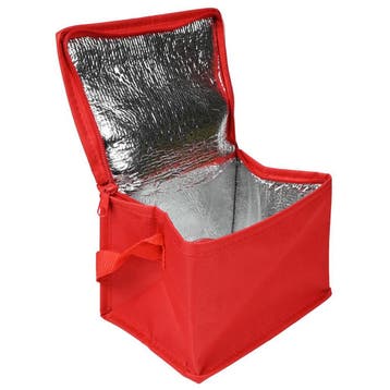 Benson Compacte koeltas - 4 liter - stijlvol rood - draag..., Huis en Inrichting, Ophalen of Verzenden, Nieuw