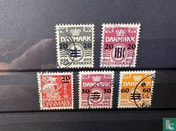 Faeröer - Nooduitgift - 1940, Verzenden, Gestempeld