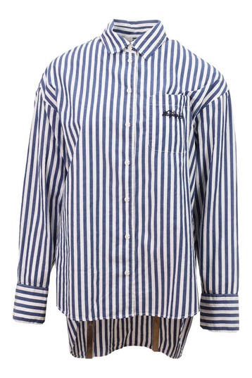 Napapijri Blouse in maat S Blauw, Napapijri, Verzenden, Zo goed als nieuw, Blauw