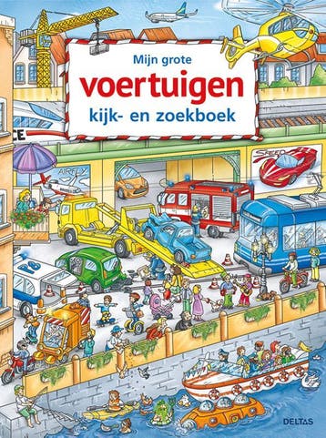 Mijn grote voertuigen kijk-en zoekboek 9789044749441, Verzenden, Gelezen