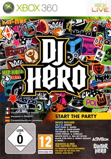 DJ Hero (Xbox 360), Verzenden, Gebruikt, Vanaf 7 jaar