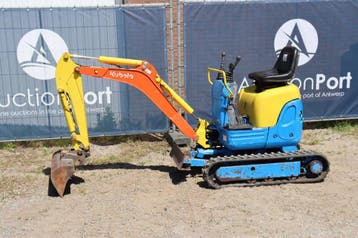 Veiling: Minigraver Kubota U10-3 Diesel 2004, Ophalen, Graafmachine