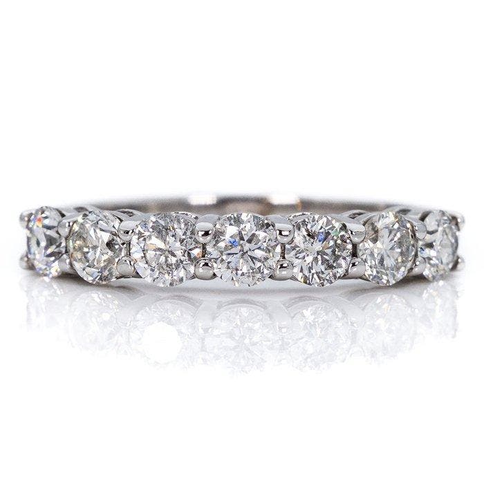 Zonder minimumprijs - Ring - 14 karaat Witgoud - 1.08ct. tw., Sieraden, Tassen en Uiterlijk, Ringen