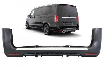 Achterbumper | geschikt voor Mercedes-Benz | Vito / V-klasse, Auto-onderdelen, Verzenden, Nieuw, Mercedes-Benz