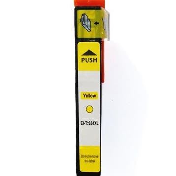 Huismerk Epson 26XL (T2634) cartridge geel, Verzenden, Nieuw, Huismerk