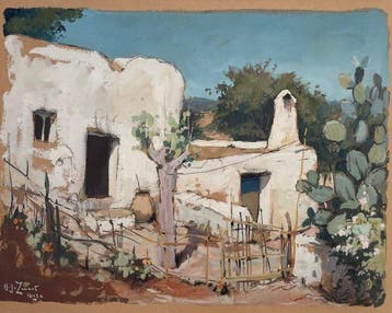 Adrianus Johannes Zwart (1903-1981) - Ibiza