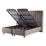 Nessa® - Boxspring Cappadocia - Opbergruimte, Ophalen of Verzenden, Nieuw, Tweepersoons