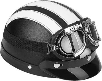 Motorhelm Halfopen Wit - Maat M | Retourdeal 32% Korting, Overige merken, Jethelm, Ophalen of Verzenden, Dames