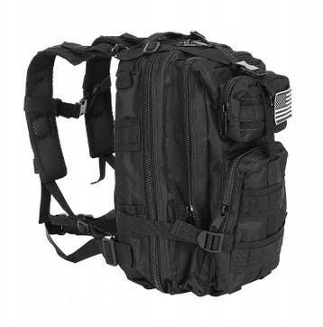 Survival rugzak - 26 liter - MOLLE systeem - Zwart, Ophalen of Verzenden, Nieuw