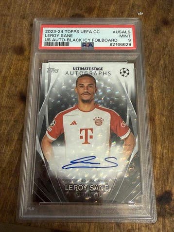 2023/24 Topps UEFA Champions League Leroy Sané 06/10, Nieuw