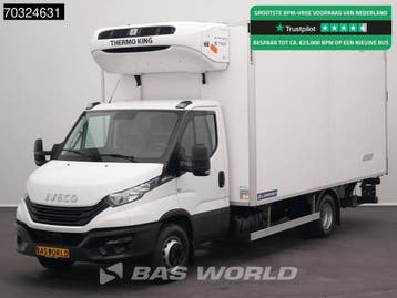 Iveco Daily 72C21 3.0L Automaat Lamberet Laadklep Koelwagen, Automaat, Stof, Gebruikt, Euro 6