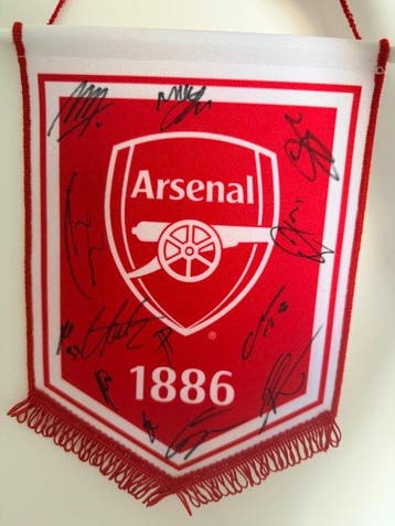 Wimpel - Arsenal 1886 - Verenigd Koninkrijk, Nieuw