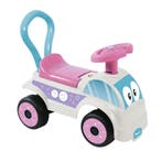 Dolu Foot To Floor Wit/Roze Loopauto, Kinderen en Baby's, Speelgoed | Buiten | Voertuigen en Loopfietsen, Verzenden, Nieuw, Loopvoertuig