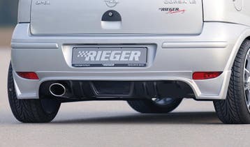 Rieger achteraanzetstuk | Corsa C: 06.03- (vanaf Facelift) -, Auto-onderdelen, Verzenden, Nieuw, Opel