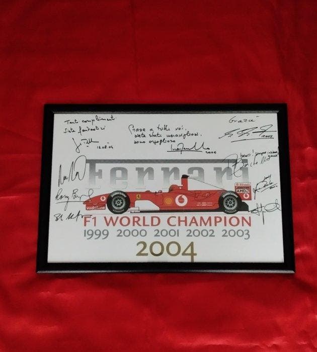 Ferrari - Michael Schumacher - F1 WORLD CHAMPION, Verzamelen, Automerken, Motoren en Formule 1