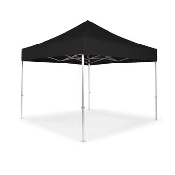 Vouwtent 2,5 x 2,5 meter Alu in Zwart (2,5x2,5 meter), Tuin en Terras, Partytenten, Verzenden, Nieuw