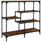 Sidetable Metaal/Hout | Laatste Stuk | Retourdeal, Huis en Inrichting, Tafels | Sidetables, Gebruikt, 100 tot 150 cm, Ophalen of Verzenden