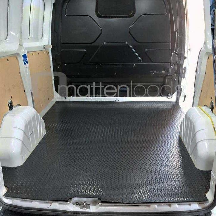 Laadvloermat rubber (traanplaatmotief) Ford Transit Custom L, Auto diversen, Automatten, Nieuw, Ophalen of Verzenden