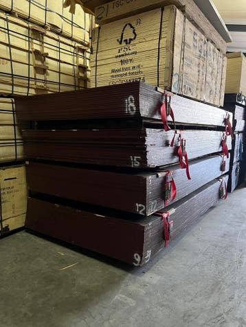 Grootformaat betonplex aanhanger bodemplaten antislip platen, Ophalen of Verzenden, Nieuw, Betonplex, Minder dan 20 mm
