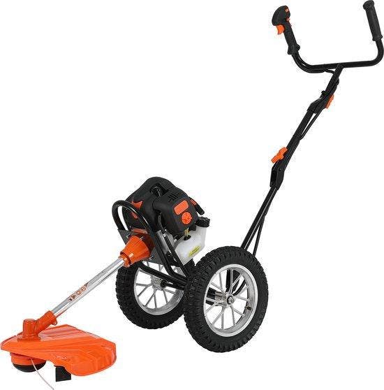 Bosmaaier / Kantenmaaier / Grastrimmer - Op Wielen - 52cc -, Tuin en Terras, Bosmaaiers, Nieuw, Verzenden