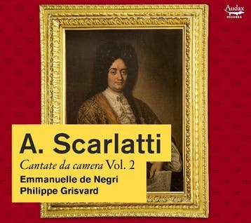 cd - philippe grisvard emmanuelle de negri - A. Scarlatti..., Cd's en Dvd's, Verzenden, Zo goed als nieuw
