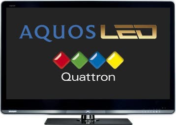 Sharp LC-46LE820E - 46 inch LED 100 Hz TV, Ophalen, 50 Hz, Zo goed als nieuw, 100 cm of meer