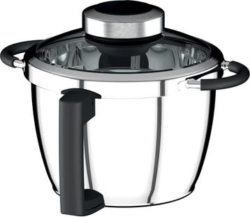 Magimix Cook Expert  RVS Thermo kom + mes, Ophalen of Verzenden, Zo goed als nieuw