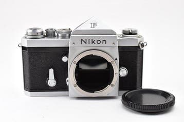 Nikon F Eye Level Silver Late Film Camera Body Single lens, Nieuw