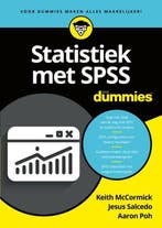 Statistiek met SPSS voor Dummies, 9789045355856, Verzenden, Zo goed als nieuw, HBO